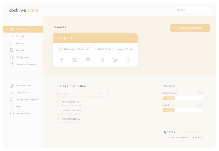 Picture - Oodrive Save - Back up your data in a highly secure environment